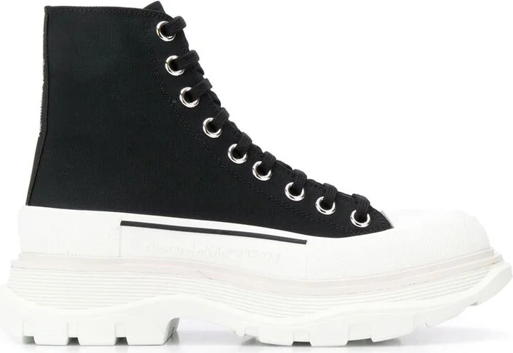 Alexander McQueen Tread Slick Ankle Boots