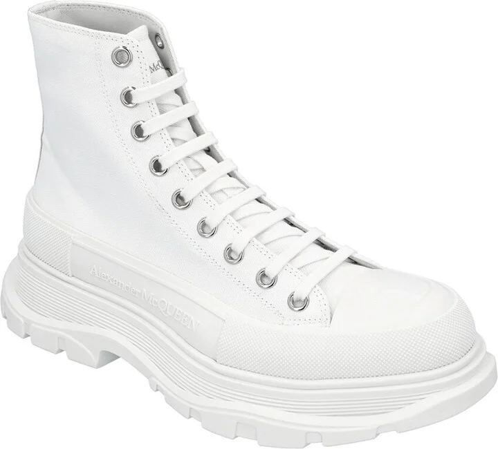 Alexander Mcqueen Tread Slick Canvas Shoe
