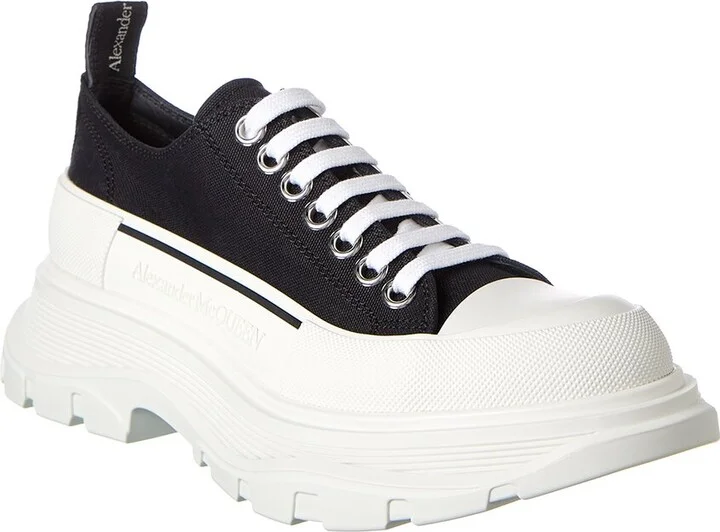 Alexander Mcqueen Tread Slick Canvas Sneaker