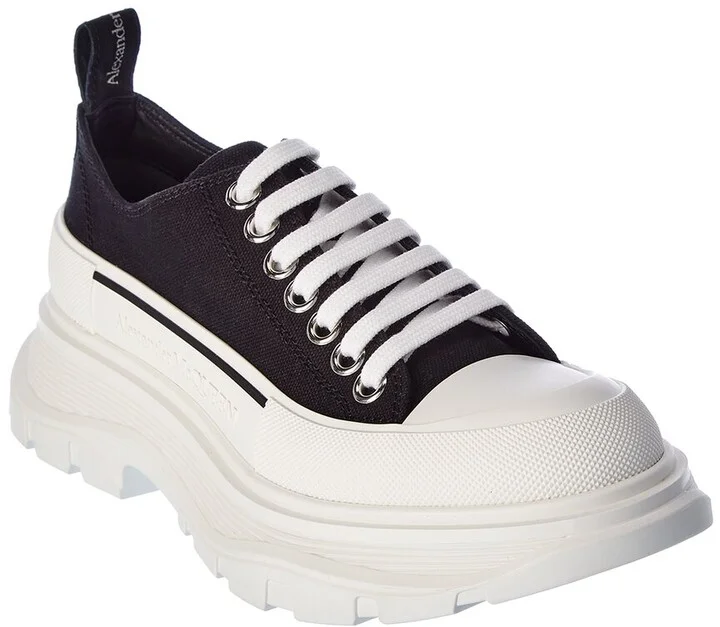 Alexander Mcqueen Tread Slick Canvas Sneaker