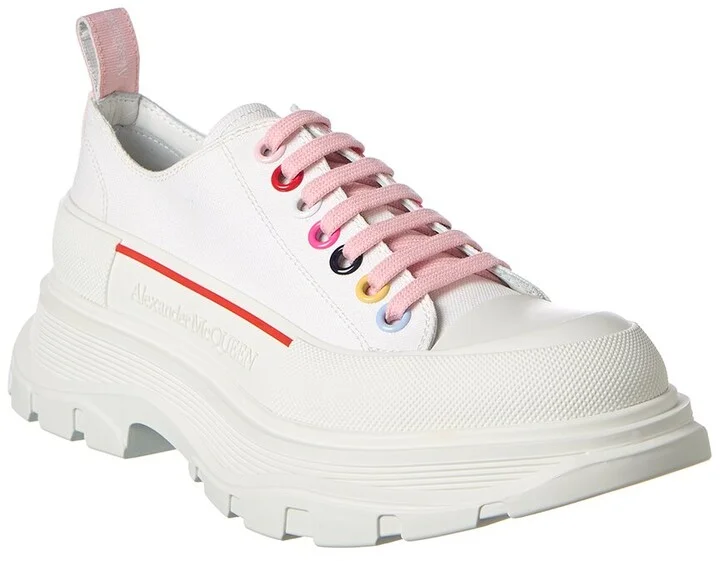 Alexander Mcqueen Tread Slick Canvas Sneaker
