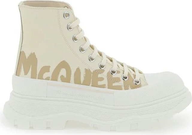Alexander McQueen Tread Slick High-Top Sneakers