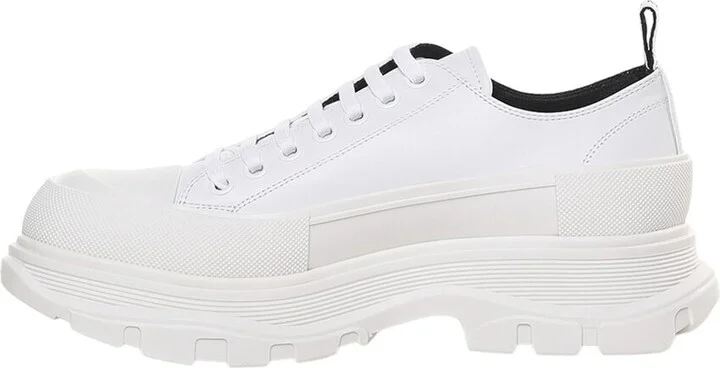Alexander Mcqueen Tread Slick Lace Up Leather Sneaker - Image 2