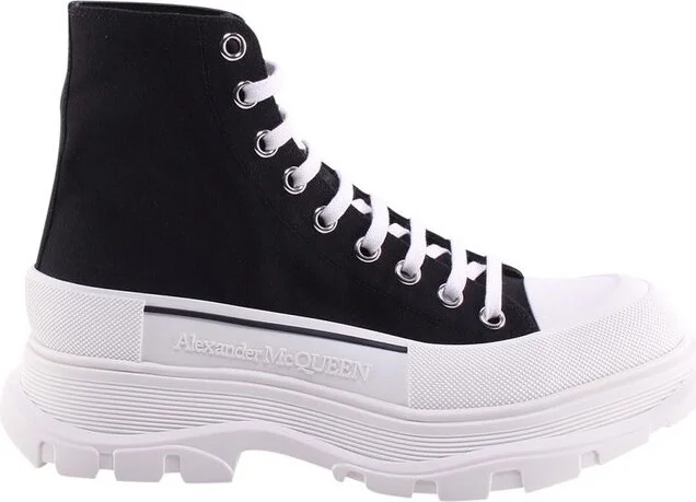 Alexander McQueen Tread Slick Lace-Up Sneakers