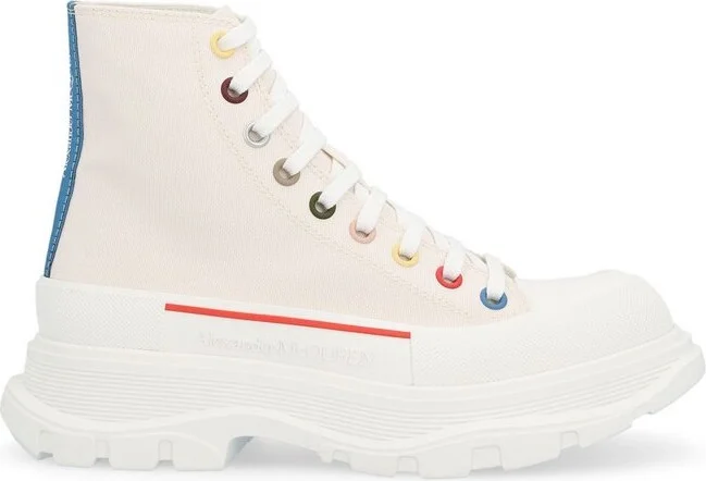 Alexander McQueen Tread Slick Lace-Up Sneakers