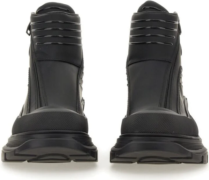 Alexander McQueen Tread Slick Motorcycle Boot - Image 2