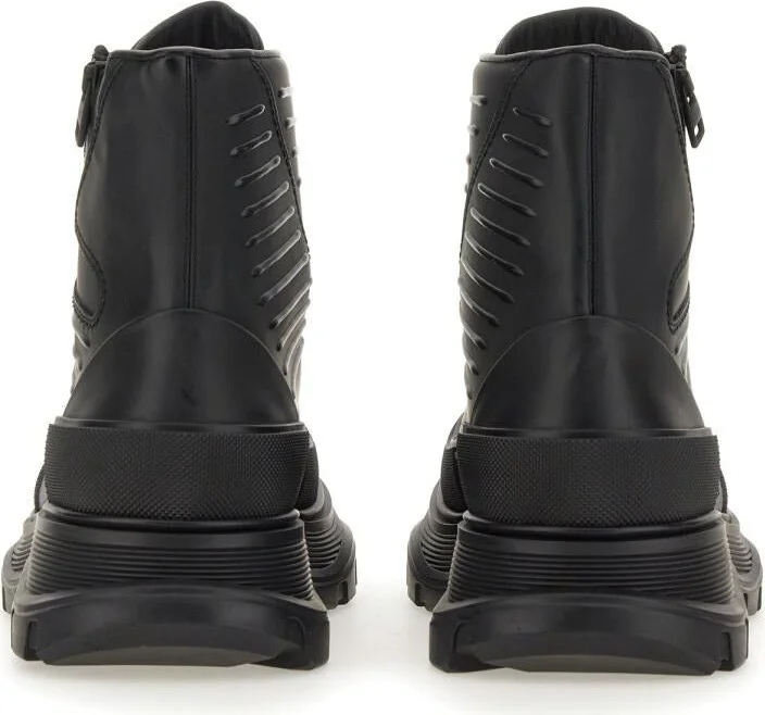 Alexander McQueen Tread Slick Motorcycle Boot - Image 3