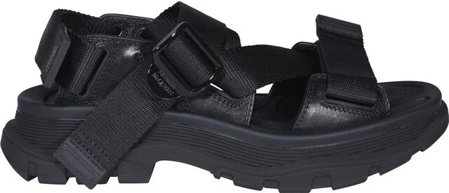 Alexander McQueen Tread Strapped Sandals