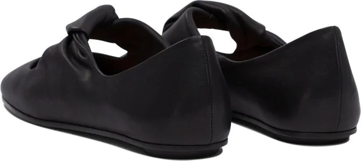 Alexander McQueen Twisted Detail Ballet Flats - Image 4