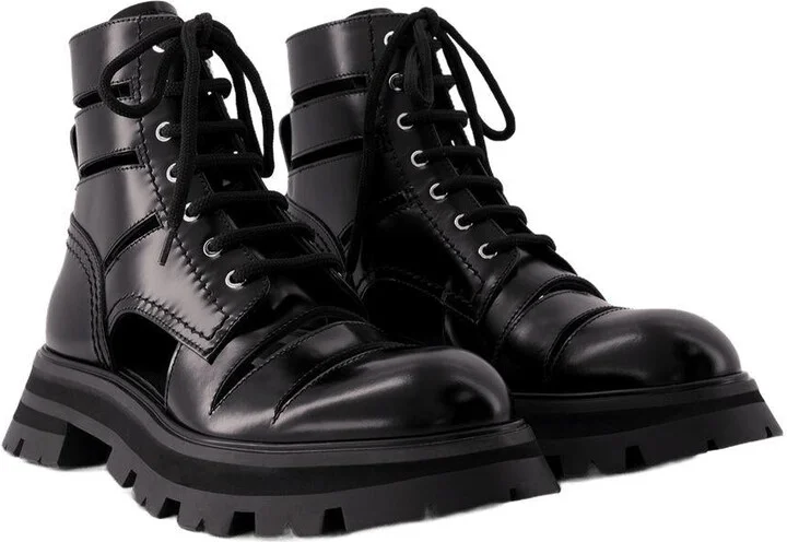 Alexander McQueen Wander Ankle Boots - Image 2