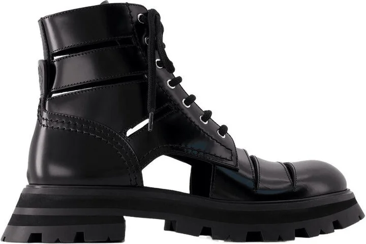 Alexander McQueen Wander Ankle Boots