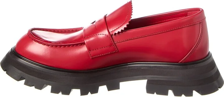 Alexander Mcqueen Wander Leather Loafer - Image 2
