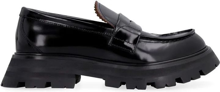 Alexander McQueen Wander Leather Loafers