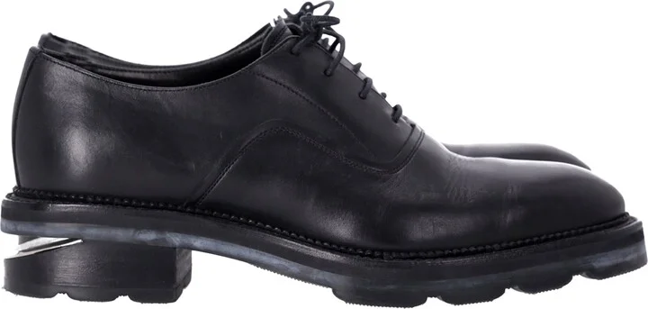 Alexander Wang Andy Oxfords in Black Leather