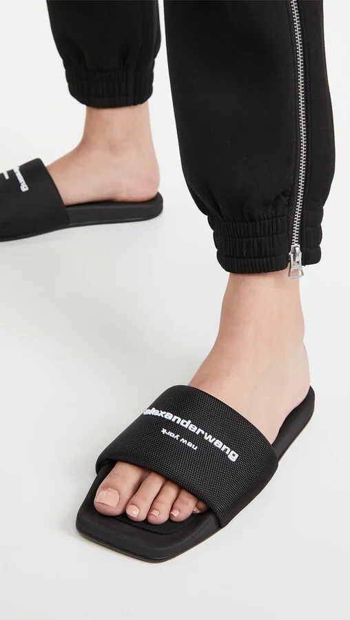 Alexander Wang AW Pool Slides - Image 3