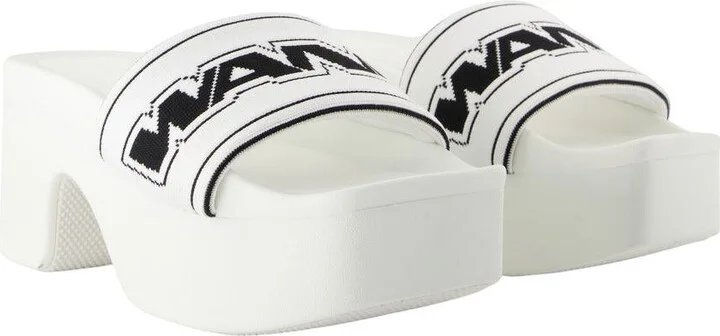 Alexander Wang Aw Webbing Platform Sandals - Image 2