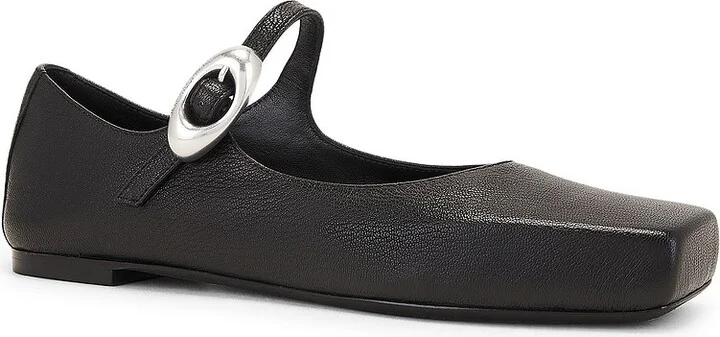 Alexander Wang Billie Mary Jane Flat in Black - Image 2