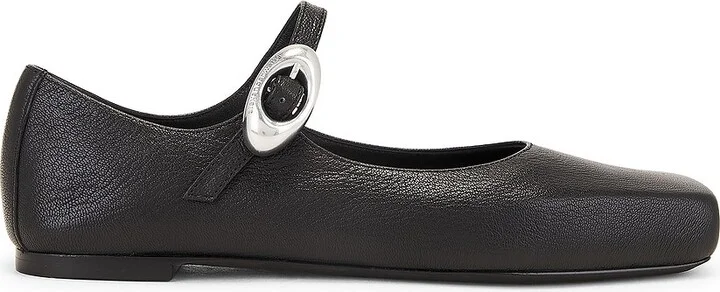 Alexander Wang Billie Mary Jane Flat in Black