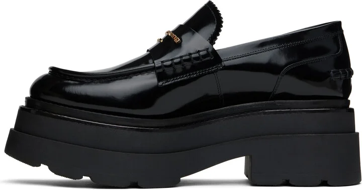 Alexander Wang Black Carter Platform Loafers - Image 3