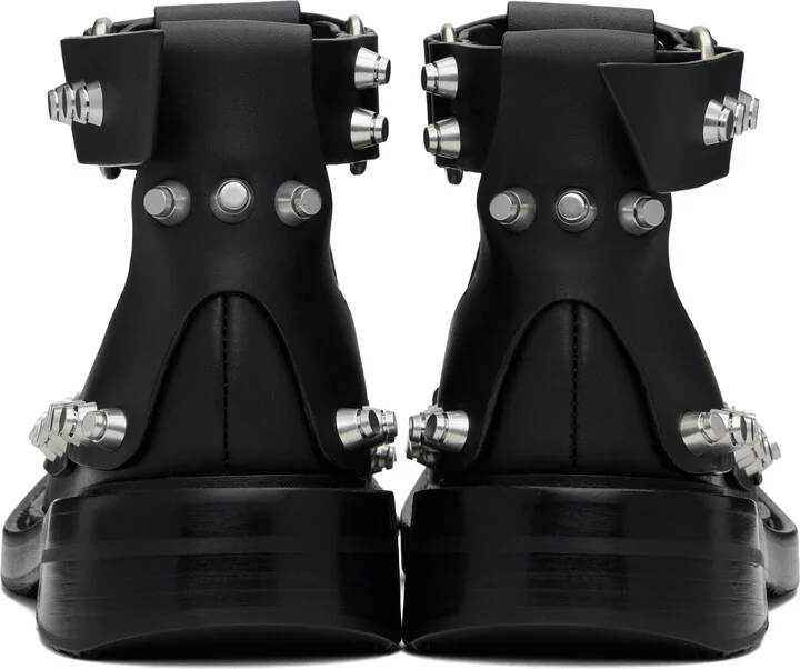 Alexander Wang Black Dixon Buckle Boots - Image 2