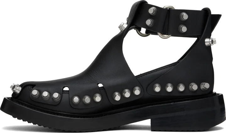 Alexander Wang Black Dixon Buckle Boots - Image 3