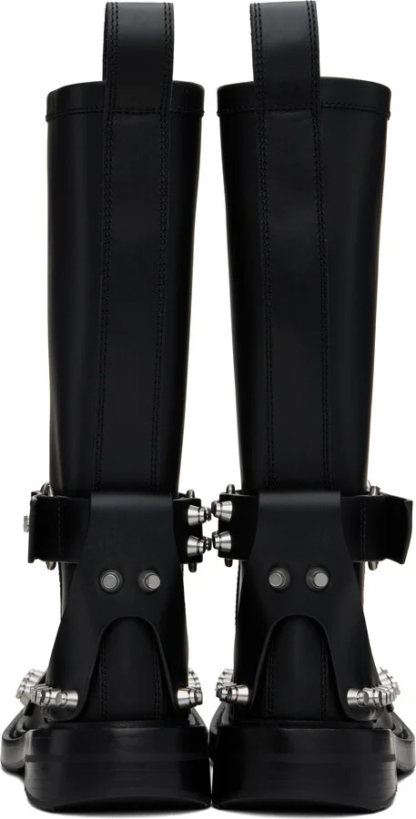 Alexander Wang Black Dixon Buckle Boots - Image 2