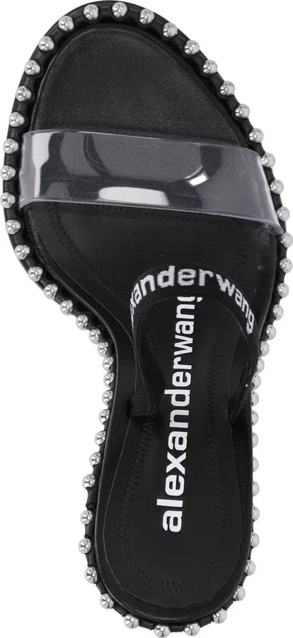 Alexander Wang Black Leather Sandals - Image 5