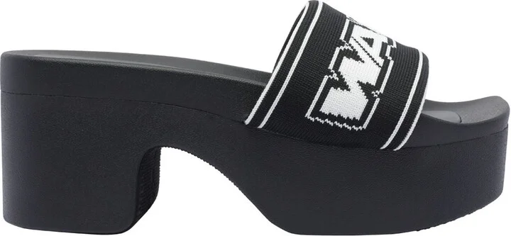 Alexander Wang Black Leather Sandals