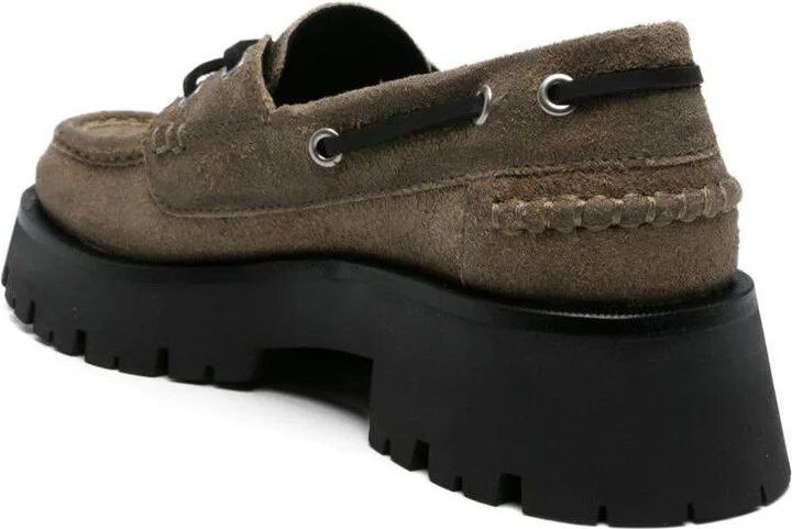 Alexander Wang Brown Platform Loafers - Image 2