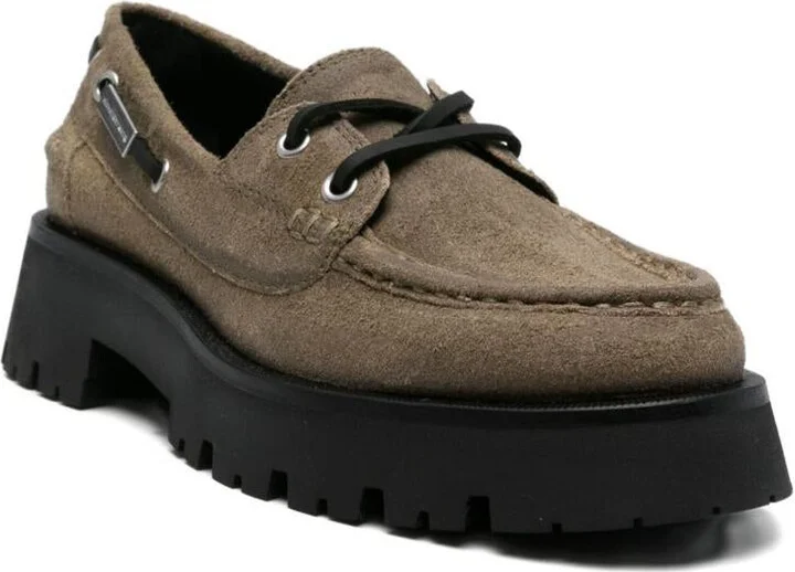 Alexander Wang Brown Platform Loafers - Image 3
