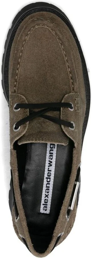 Alexander Wang Brown Platform Loafers - Image 4