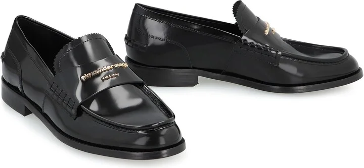 Alexander Wang Carter Patent Leather Loafers - Image 3