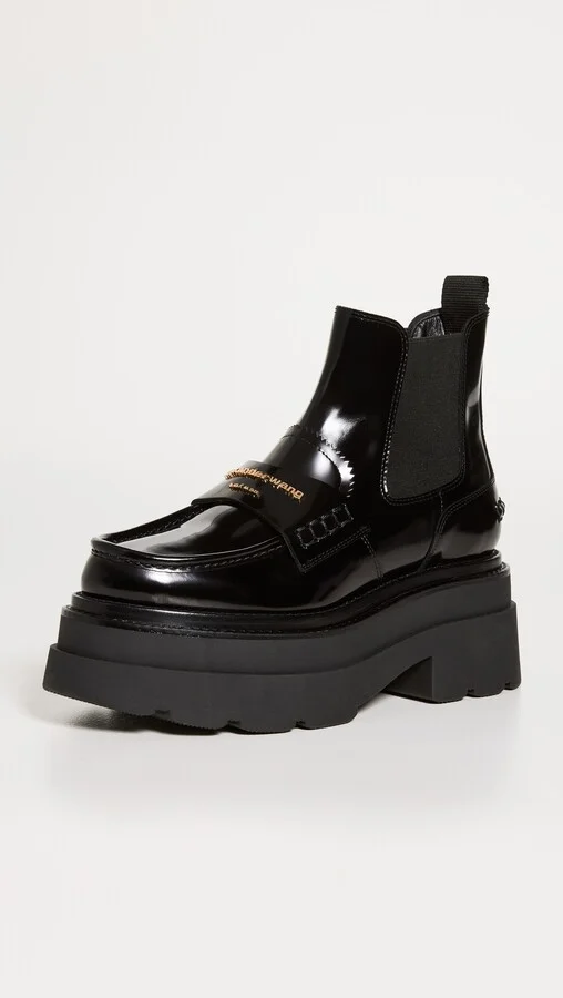 Alexander Wang Carter Platform Ankle Boots - Image 2