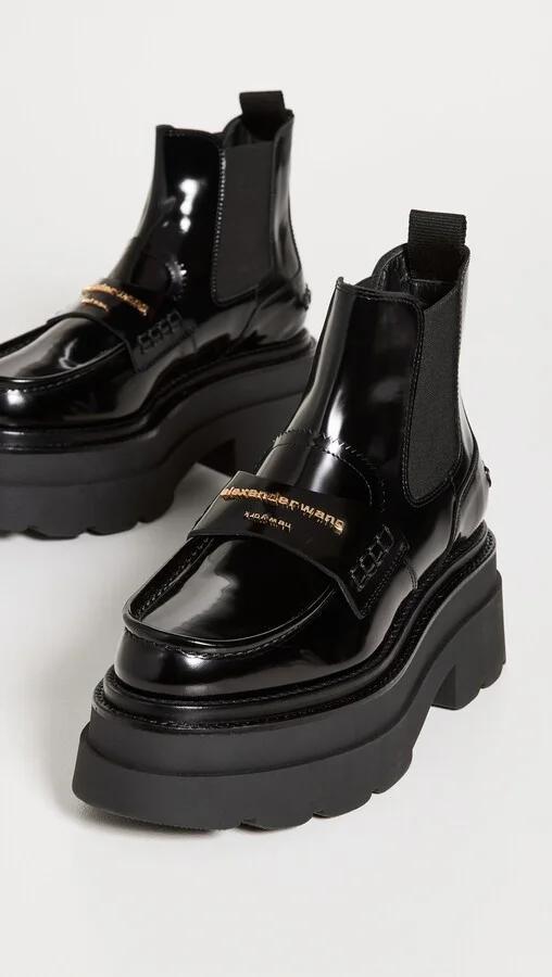Alexander Wang Carter Platform Ankle Boots - Image 4