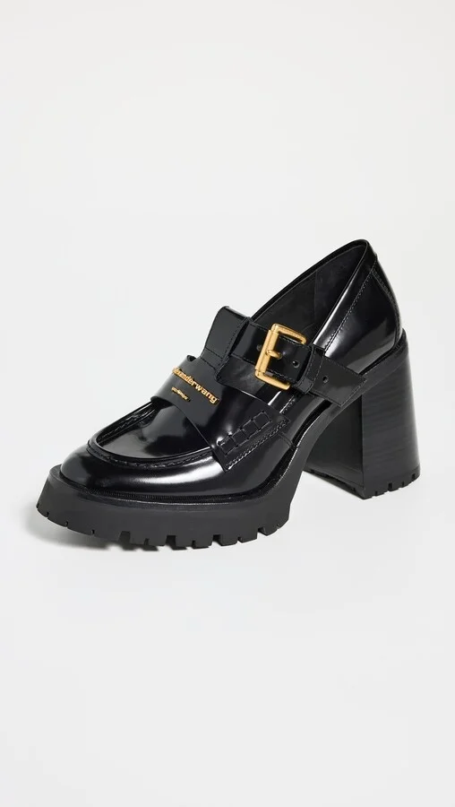 Alexander Wang Carter Platform Loafer Pumps - Image 3