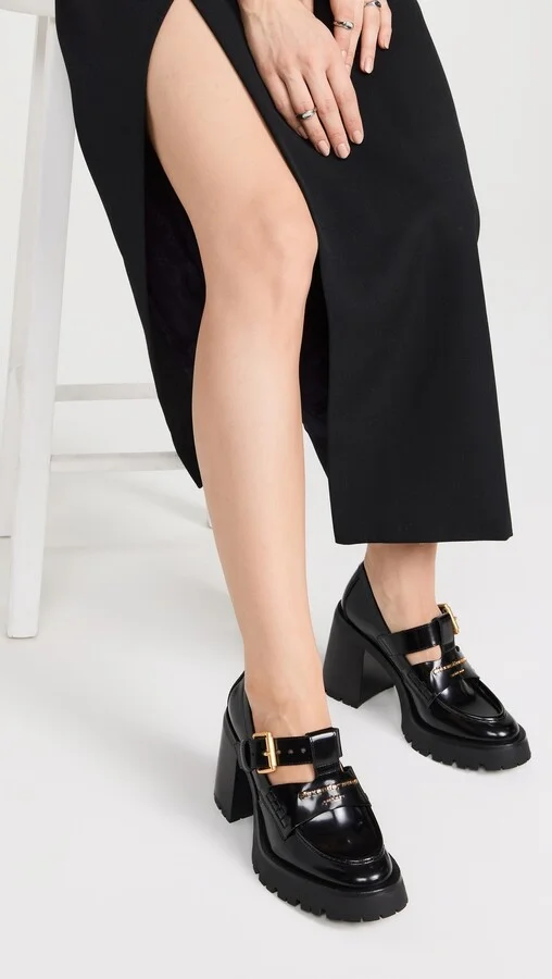 Alexander Wang Carter Platform Loafer Pumps - Image 5