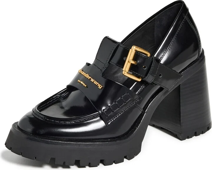 Alexander Wang Carter Platform Loafer Pumps