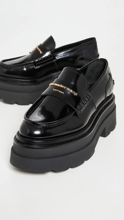 Alexander Wang Carter Platform Loafers - Image 3