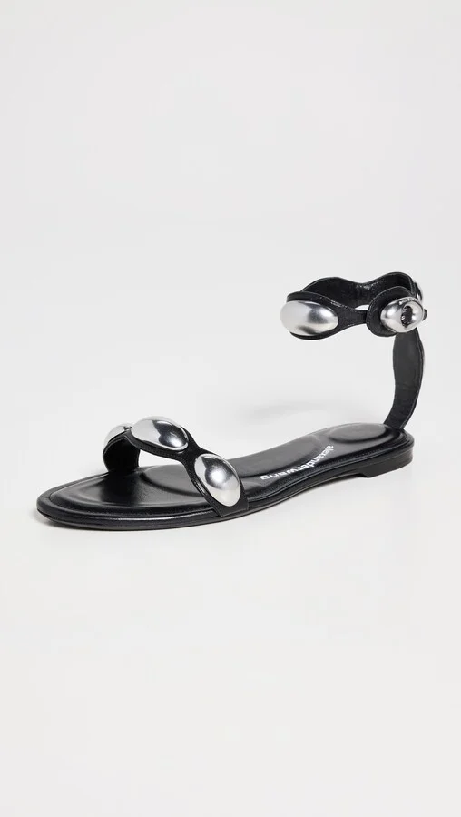 Alexander Wang Dome Flat Sandals - Image 2