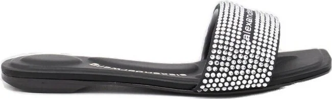 Alexander Wang Embellished Hotfix Vy Sandals
