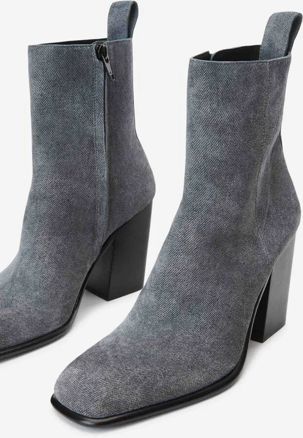 Alexander Wang Leather Heel Boots - Image 2