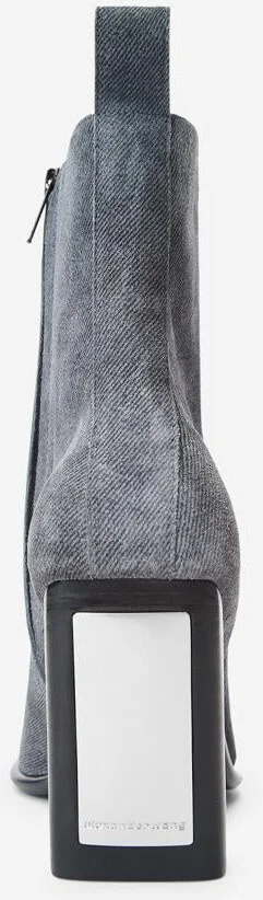 Alexander Wang Leather Heel Boots - Image 4