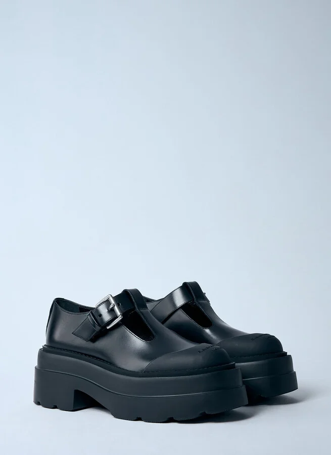 Alexander Wang Mary Jane Tova Platform Shoes - Woman Platforms Black Eu - 40 - Image 2
