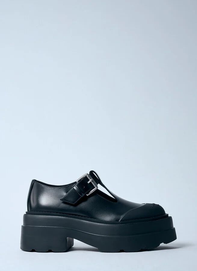 Alexander Wang Mary Jane Tova Platform Shoes - Woman Platforms Black Eu - 40