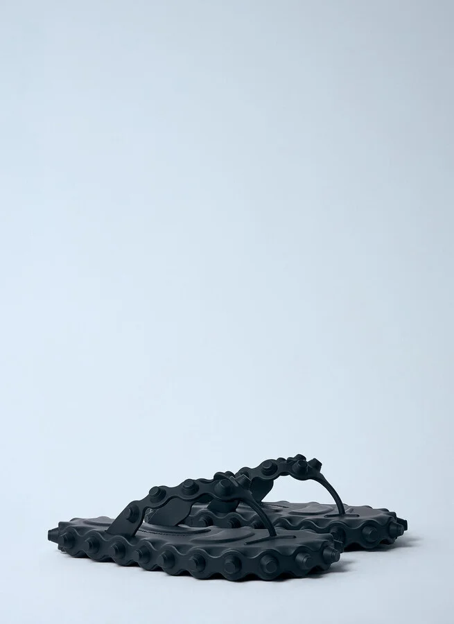Alexander Wang Rapture Flip Flops - Woman Sandals Black Eu - 37 - Image 2