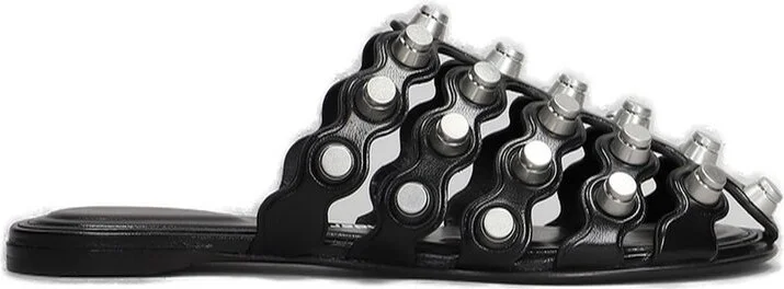 Alexander Wang Rexa Cage Slide Flats