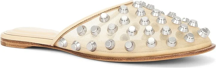 Alexander Wang Rhodes Flat Slipper in Nude - Image 2