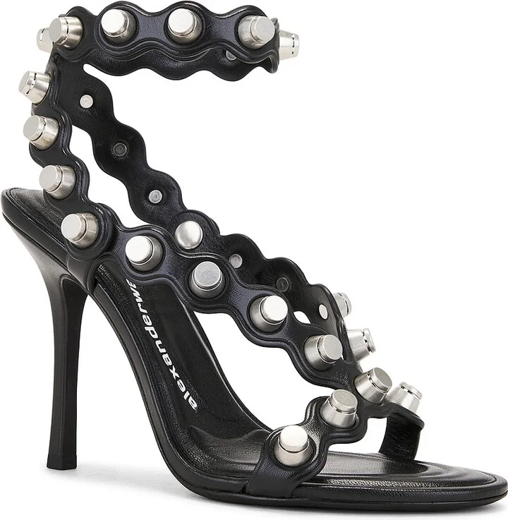 Alexander Wang Riot Sandal in Black - Image 2