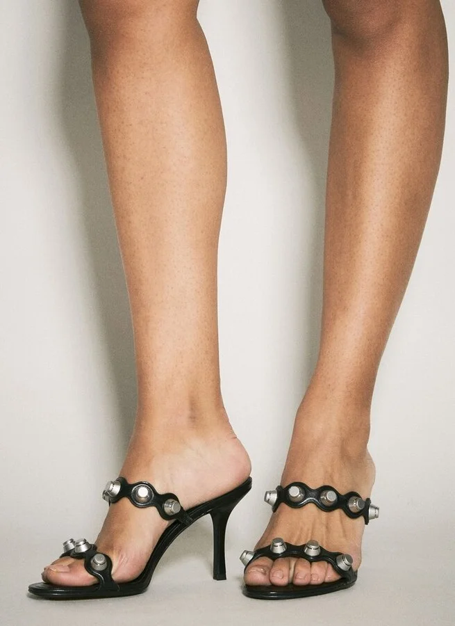 Alexander Wang Riot Studded Heeled Sandals