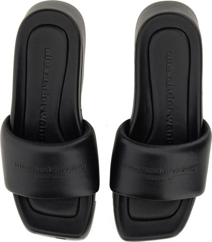 Alexander Wang Sandal With Logo - Image 2